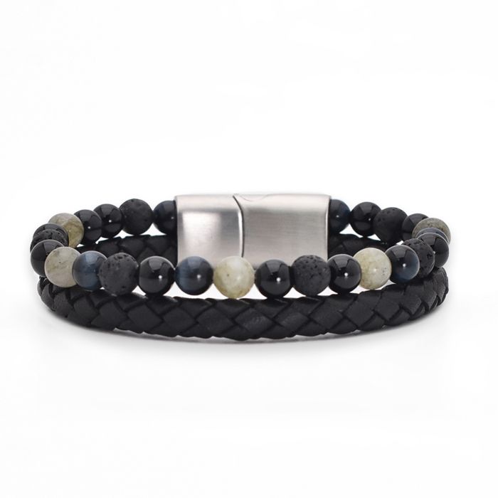 Produktbild: "Dark Moon" Fashion Bead Armband, J966-11