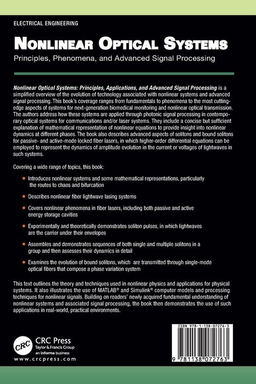 Produktbild: Nonlinear Optical Systems