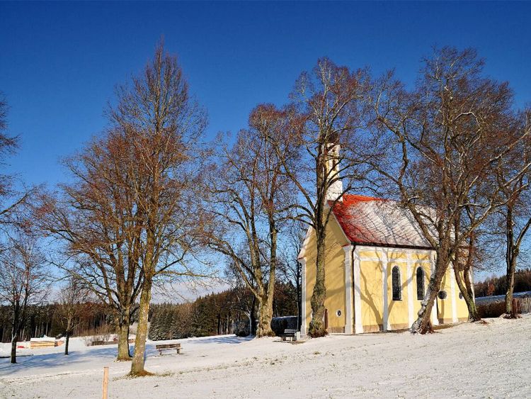 Produktbild: CALVENDO Puzzle Kapelle Maria Schnee, bei Mindelheim | 1000 Teile Lege-Gr&ouml;&szlig;e 64x48cm Foto-Puzzle f&uuml;r gl&uuml;ckliche Stunden