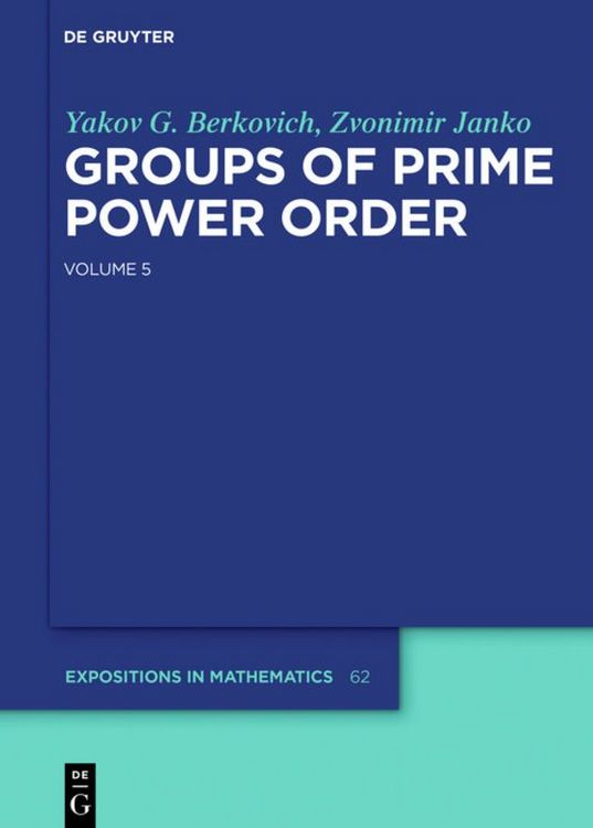 Produktbild: Groups of Prime Power Order. Volume 5