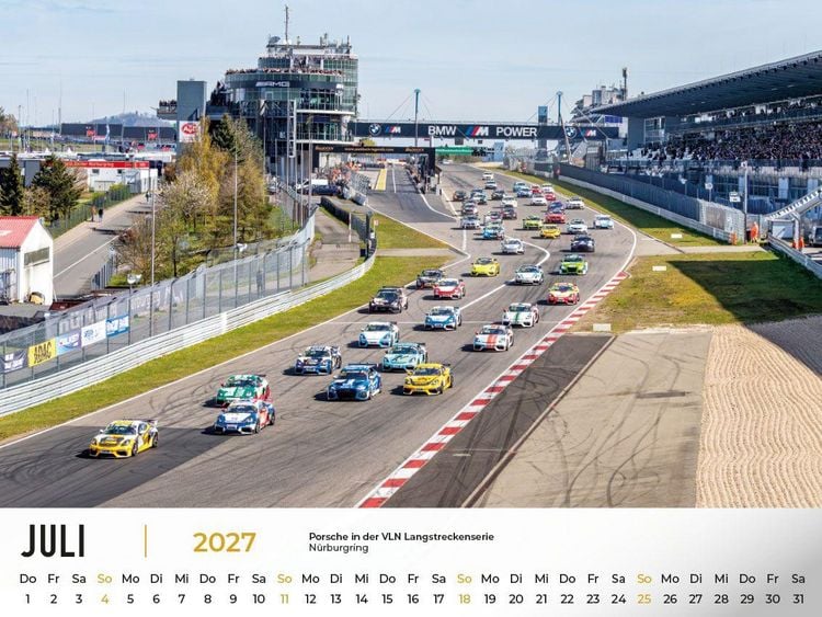 Produktbild: Porsche im Rennsport Kalender 2027