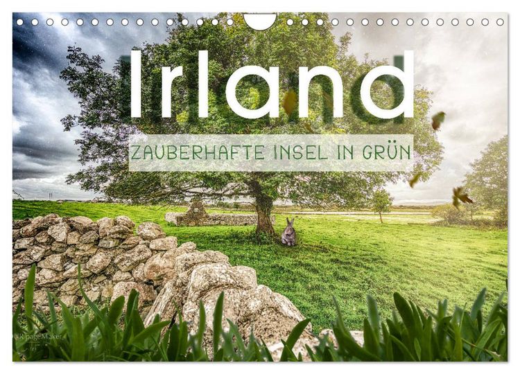 Produktbild: Irland - Zauberhafte Insel in gr&uuml;n (Wandkalender 2026 DIN A4 quer), CALVENDO Monatskalender