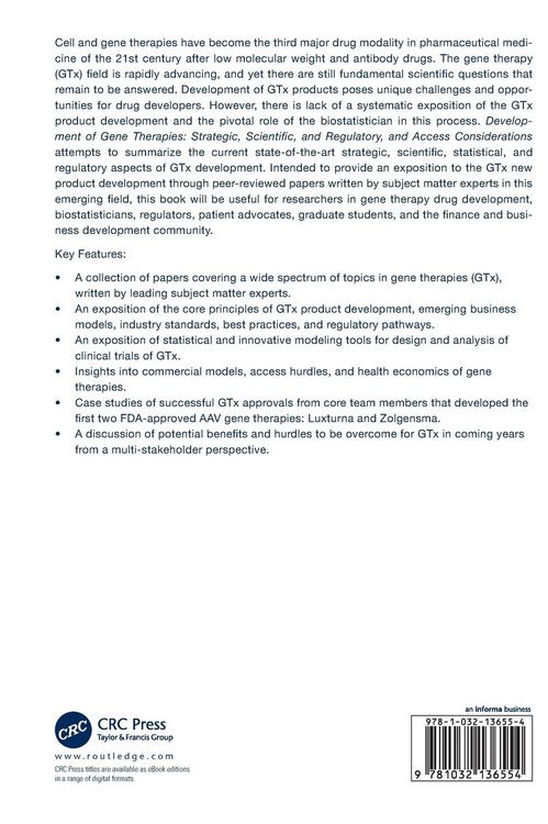 Produktbild: Development of Gene Therapies