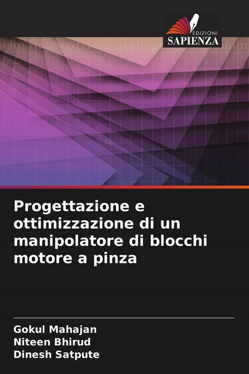 Produktbild: Progettazione e ottimizzazione di un manipolatore di blocchi motore a pinza