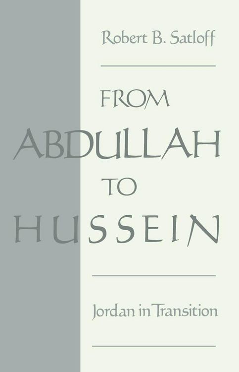 Produktbild: From Abdullah to Hussein