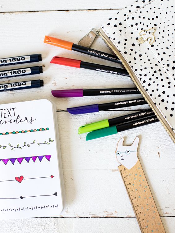 Produktbild: edding Fasermaler Fein 1200 Colour Pen 6er Set