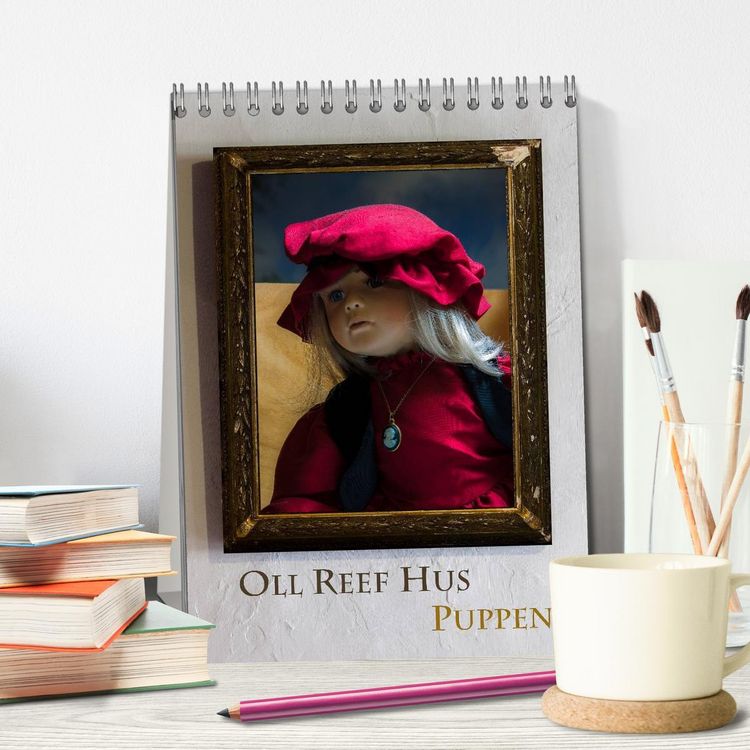 Produktbild: Oll Reef Hus &ndash; Puppen (Tischkalender 2026 DIN A5 hoch), CALVENDO Monatskalender