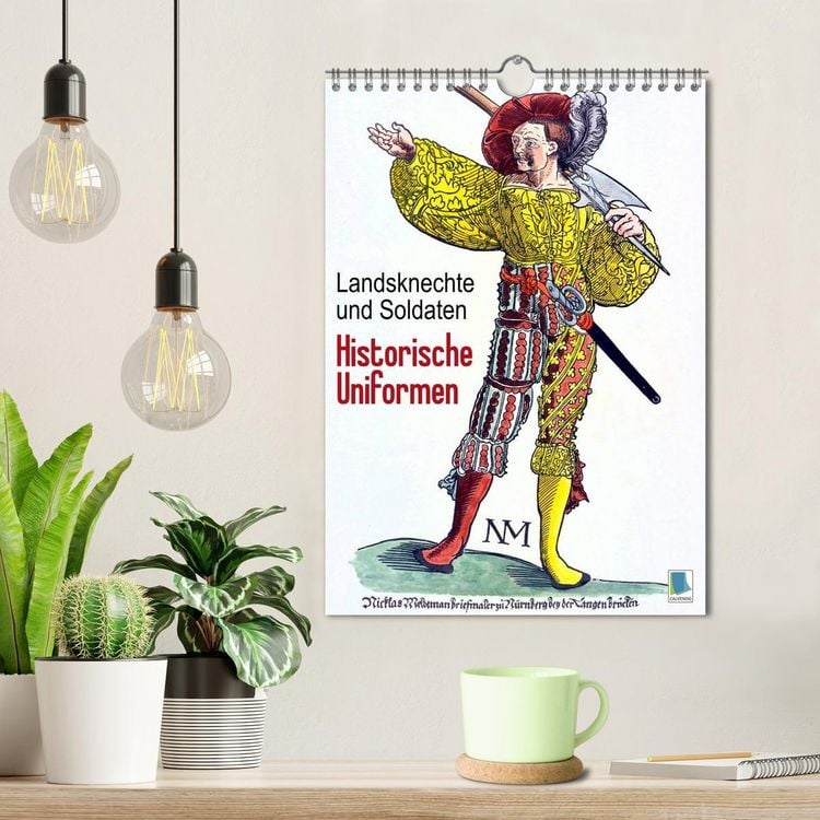 Produktbild: Landsknechte und Soldaten: Historische Uniformen (Wandkalender 2026 DIN A4 hoch), CALVENDO Monatskalender