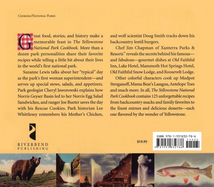 Produktbild: The Yellowstone National Park Cookbook