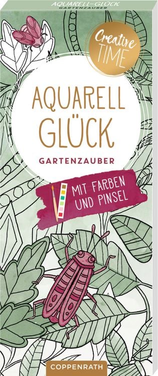 Produktbild: Aquarell-Gl&uuml;ck Gartenzauber - Creative Time