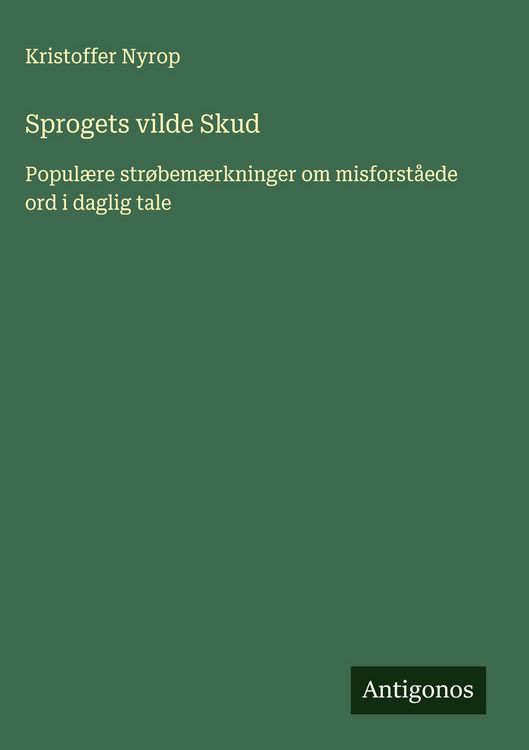 Produktbild: Sprogets vilde Skud