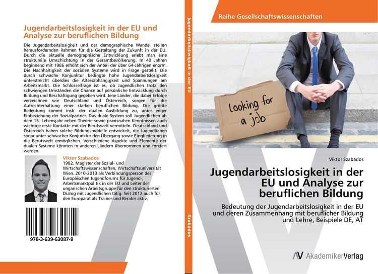 Produktbild: Jugendarbeitslosigkeit in der EU und Analyse zur beruflichen Bildung