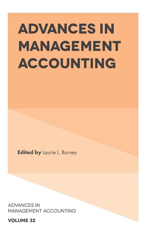 Produktbild: Advances in Management Accounting