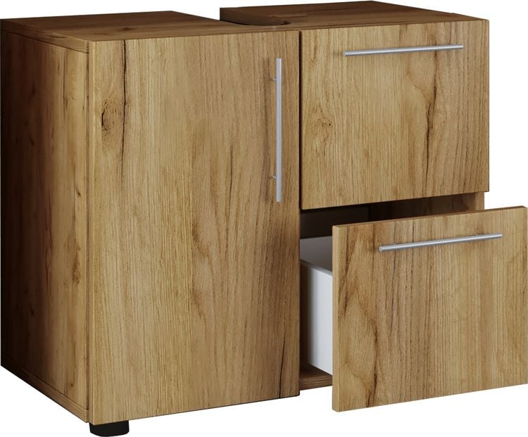 Produktbild: Holz Badm&ouml;bel Badunterschrank Flandu Schublade