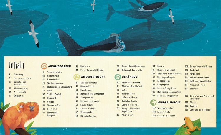 Produktbild: Tiere: 50 Geschichten &uuml;ber Mammut, Panda, Elefant und Co.
