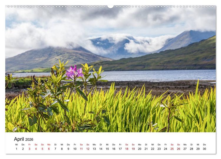 Produktbild: Irland, Land des Lichts (Wandkalender 2026 DIN A2 quer), CALVENDO Monatskalender