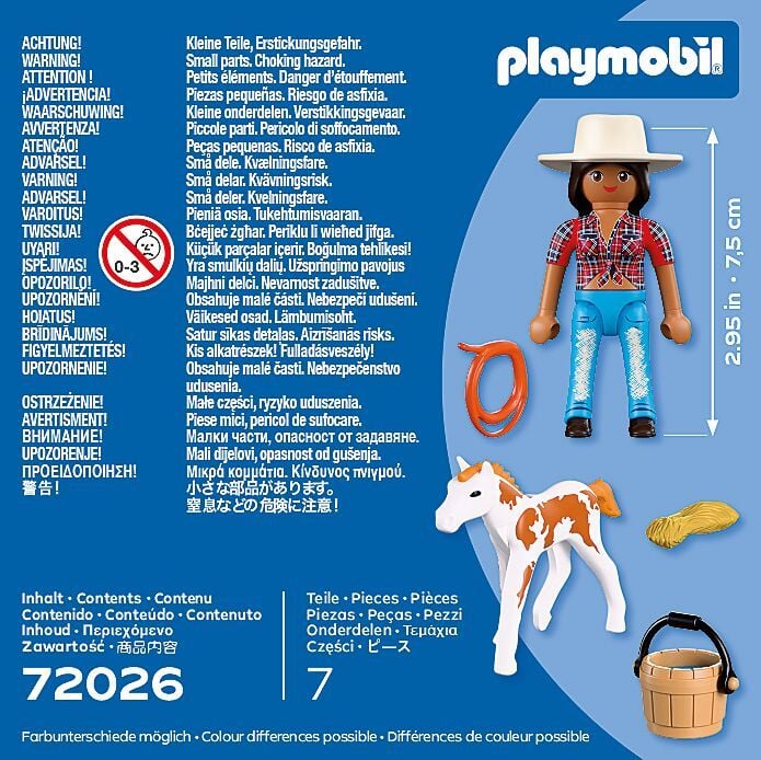 Produktbild: PLAYMOBIL 72026 DuoPack Reiterin mit Fohlen