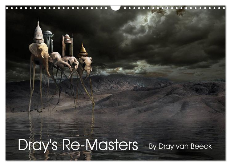 Produktbild: Dray's Re-Masters (Wall Calendar 2026 DIN A3 landscape), CALVENDO 12 Month Wall Calendar