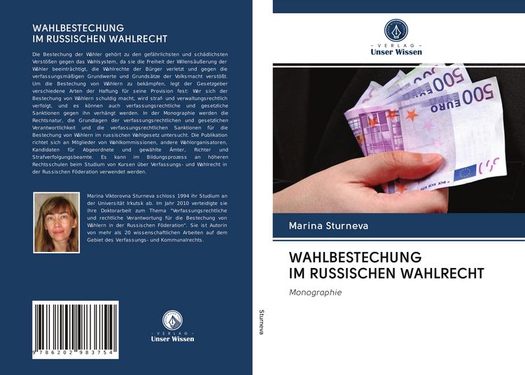 Produktbild: Wahlbestechung im Russischen Wahlrecht