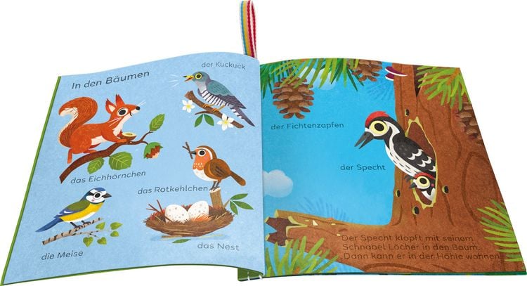 Produktbild: Mein Knuddel-Knautsch-Buch - Im Wald