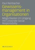 Produktbild: Gewissensmanagement in Organisationen