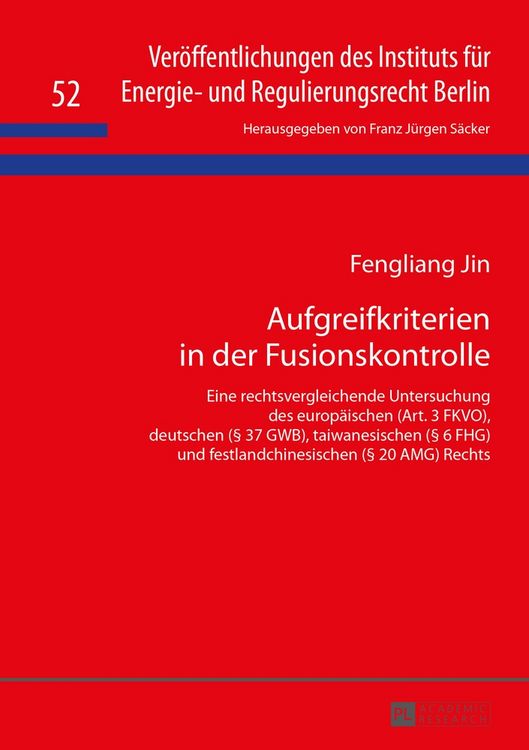 Produktbild: Aufgreifkriterien in der Fusionskontrolle