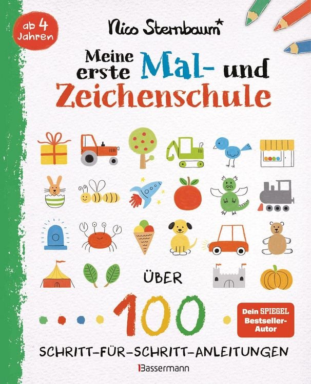 Produktbild: Meine erste Mal- und Zeichenschule. Ab 4 Jahren