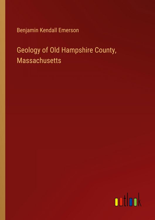 Produktbild: Geology of Old Hampshire County, Massachusetts