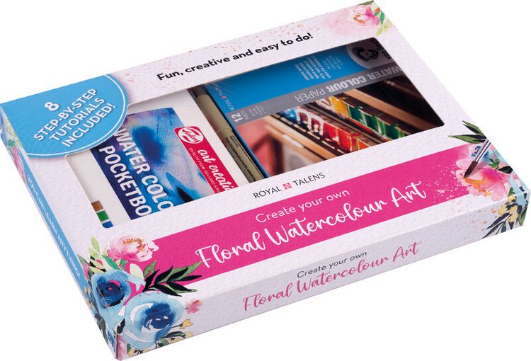 Produktbild: Blumen Aquarell Set