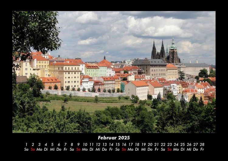 Produktbild: Prag 2025 Fotokalender DIN A3