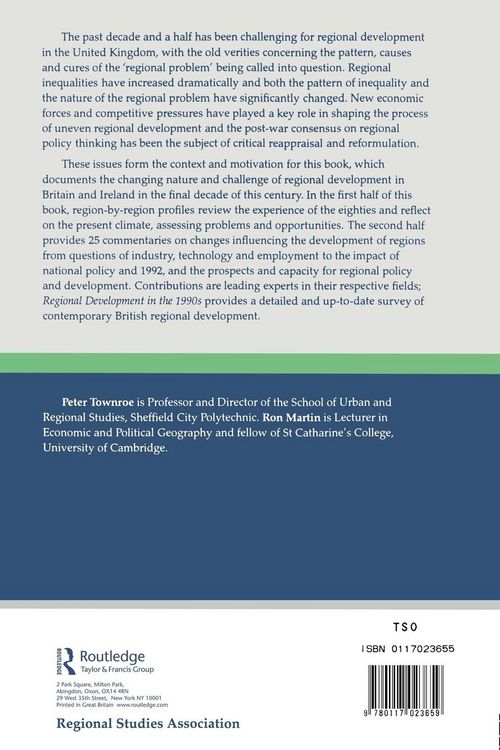 Produktbild: Regional Development in the 1990s