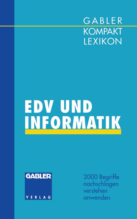 Produktbild: Gabler Kompakt Lexikon EDV undInformatik