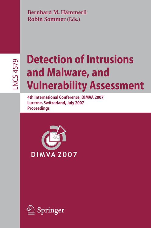 Produktbild: Detection of Intrusions and Malware, and Vulnerability Assessment