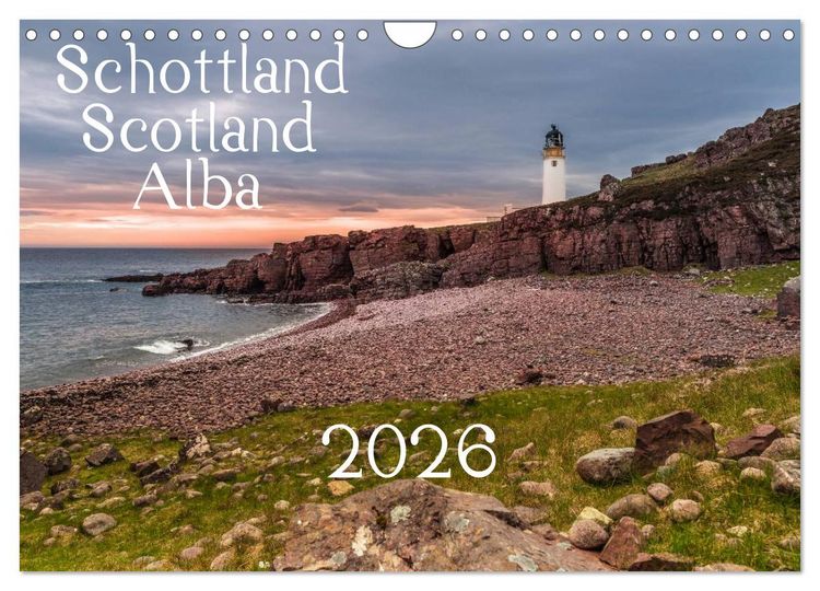 Produktbild: Schottland - Scotland - Alba (Wandkalender 2026 DIN A4 quer), CALVENDO Monatskalender