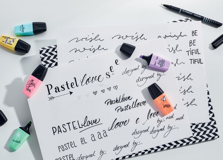 Produktbild: STABILO Textmarker BOSS MINI Pastellove