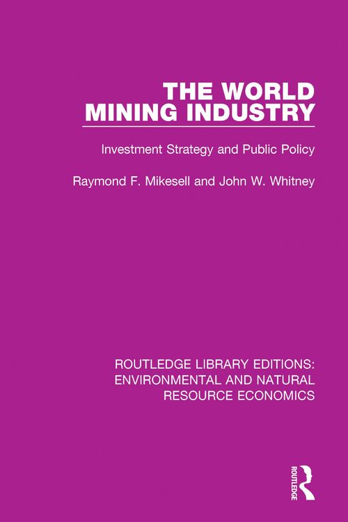 Produktbild: The World Mining Industry