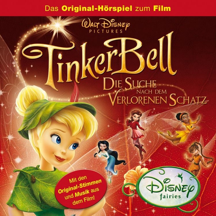 Produktbild: Tinker Bell - Die Suche nach dem verlorenen Schatz (Das Original-H&ouml;rspiel zum Disney Film)