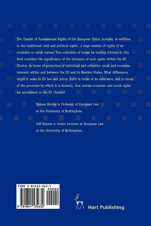 Produktbild: Economic and Social Rights Under the Eu Charter of Fundamental Rights