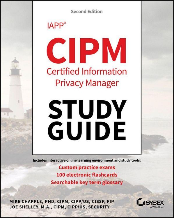 Produktbild: IAPP CIPM Certified Information Privacy Manager Study Guide