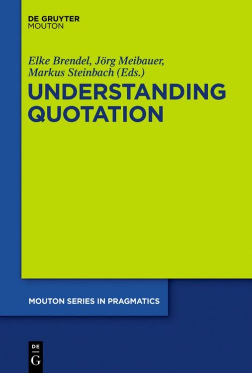 Produktbild: Understanding Quotation