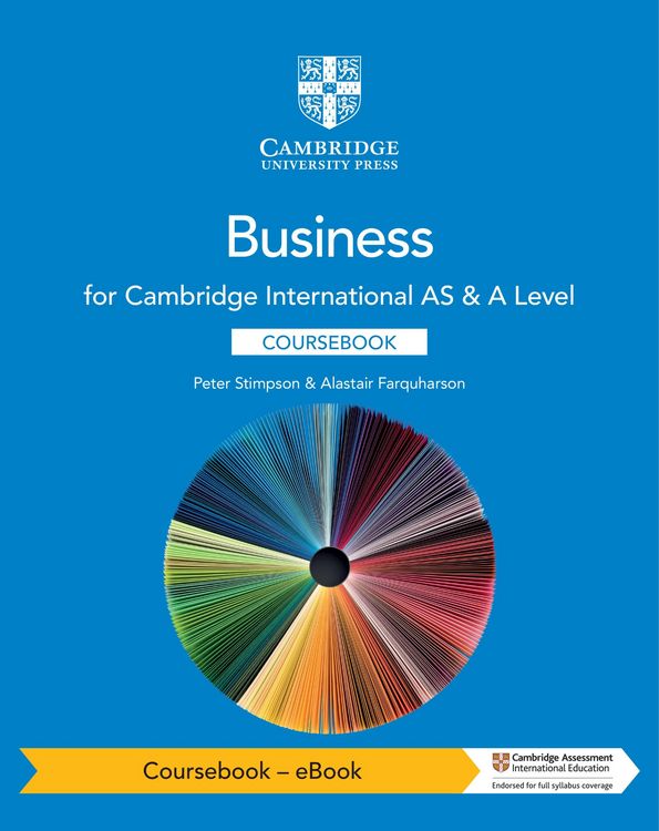 Produktbild: Cambridge International AS & A Level Business Coursebook - eBook