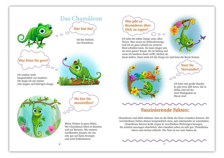 Produktbild: "WiBuKi" Wissensbuch f&uuml;r Kinder: Die Dschungleltiere