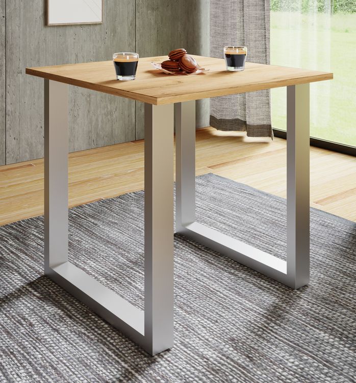 Produktbild: Premium Holz Esstisch K&uuml;chentisch Xona U 80x50