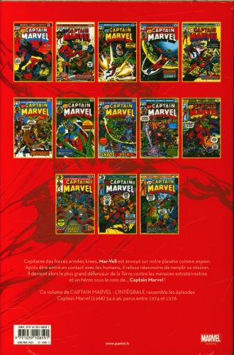 Produktbild: Captain Marvel : l'int&eacute;grale
