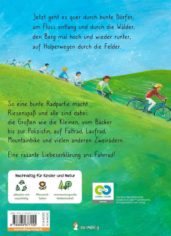 Produktbild: Rauf aufs Fahrrad, fertig, los! &ndash; Eine bunte Radpartie