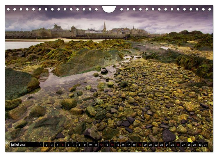 Produktbild: Bretagne Spirit (Calendrier mural 2026 DIN A4 vertical), CALVENDO calendrier mensuel