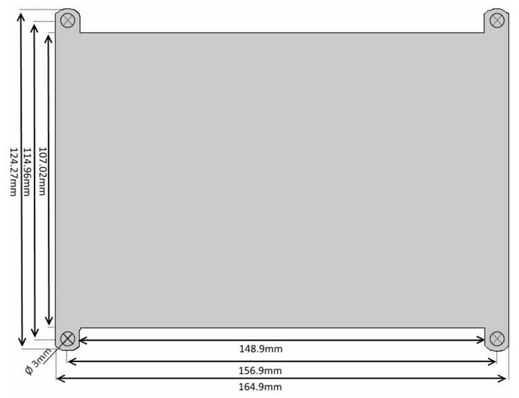 Produktbild: Joy-it RB-LCD7.2 Touchscreen-Modul 17.8 cm (7 Zoll) 1024 x 600 Pixel Passend f&uuml;r (Entwicklungskits): Raspberry Pi&reg;