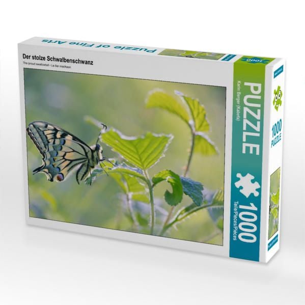 Produktbild: CALVENDO Puzzle Der stolze Schwalbenschwanz | 1000 Teile Lege-Gr&ouml;&szlig;e 64x48cm Foto-Puzzle f&uuml;r gl&uuml;ckliche Stunden