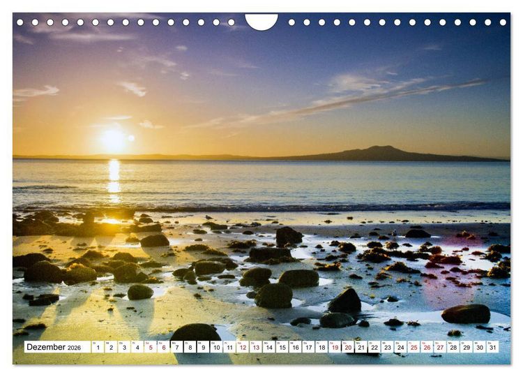 Produktbild: Neuseeland - Die sch&ouml;nsten Orte am anderen Ende der Welt (Wandkalender 2026 DIN A4 quer), CALVENDO Monatskalender