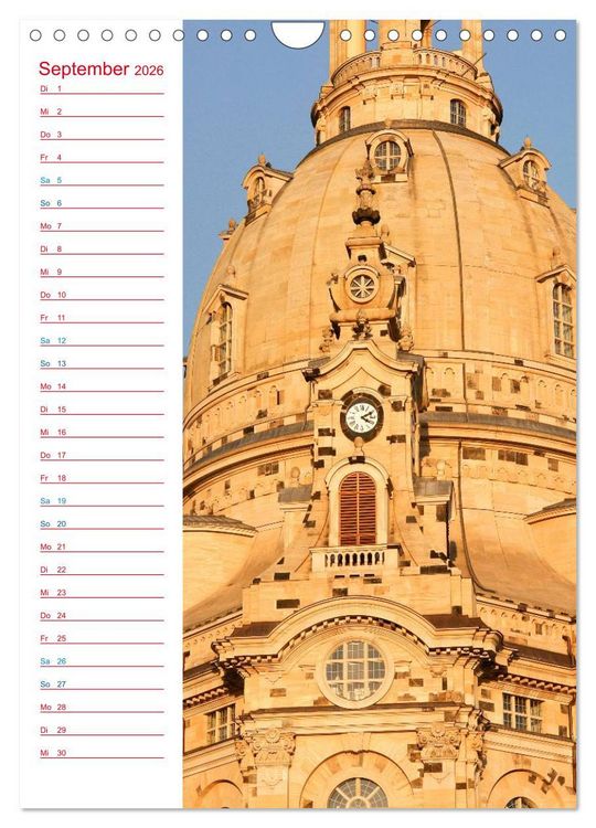 Produktbild: Frauenkirche Dresden (Wandkalender 2026 DIN A4 hoch), CALVENDO Monatskalender